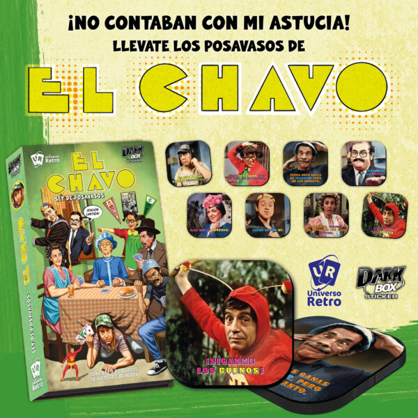 Posavasos El Chavo (PREVENTA)