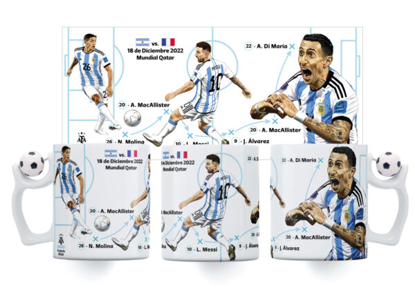 Taza Conmemorativa Qatar 2022