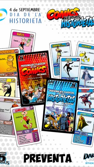 Juegos de Naipes Historieta Vs Comic (Preventa)