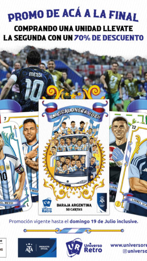 Cartas Selección Argentina Mundial 2026