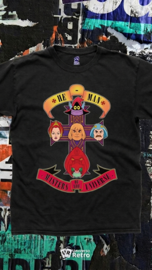 Remera Guns N´ MOTU