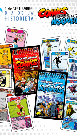Juegos de Naipes Historieta Vs Comic