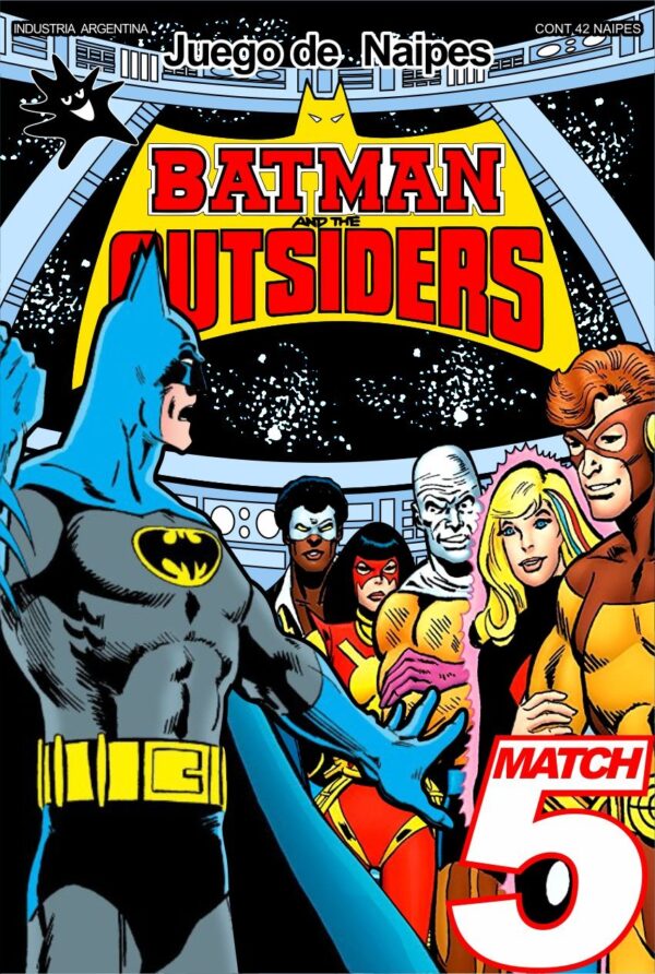 Naipes Batman y los Outsiders