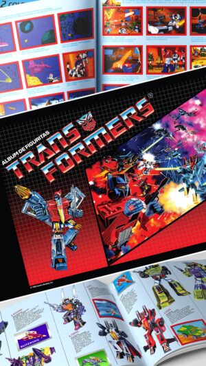 Preventa Álbum de Figuritas Transformers Cromy 1988
