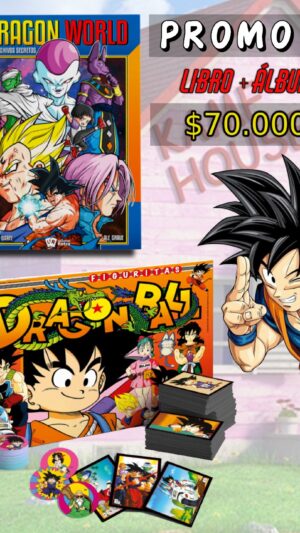 Álbum de Figus + Libro Dragon Ball
