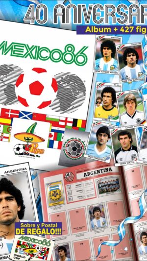 Album de Figuritas Mexico 86 (Preventa)