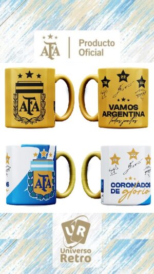 Taza Selección Argentina Campeones Mundiales