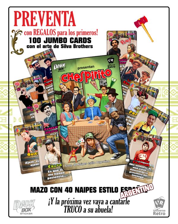 Mazo de Truco de Chespirito (PREVENTA)