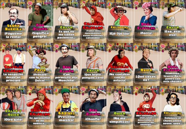 Mazo de Truco de Chespirito - Imagen 2