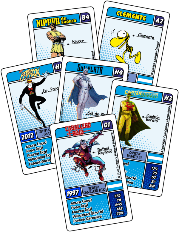 Juegos de Naipes Historieta Vs Comic (Preventa) - Imagen 3