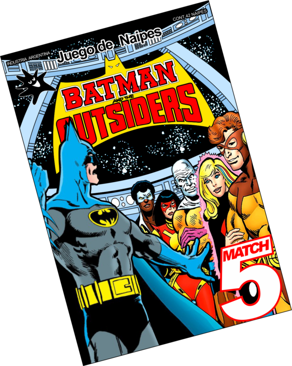 Naipes Batman y los Outsiders - Imagen 2